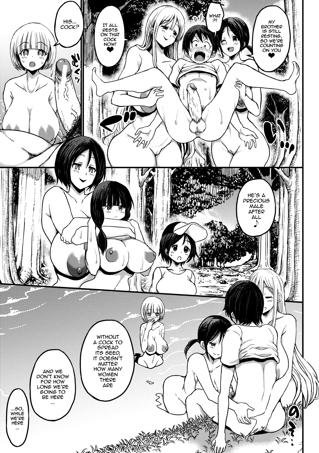 Hentai Manga Comic-Were My Mother And Sisters Always Sluts That Let Themselves Get Fucked Raw 24/7?-Read-24